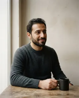 نمونه خروجی پرامپت «پرتره نور پنجره»، ساختهشده با هوش مصنوعی