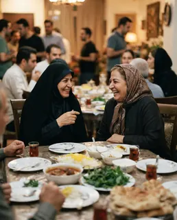 نمونه خروجی پرامپت «گزارش تصویری مراسم»، ساخته‌شده با هوش مصنوعی