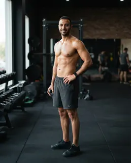 نمونه خروجی پرامپت «عکس پیشرفت ورزشی»، ساخته‌شده با هوش مصنوعی