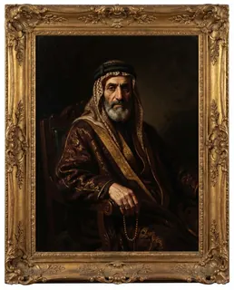نمونه خروجی پرامپت «نقاشی رنگ‌روغن کلاسیک»، ساخته‌شده با هوش مصنوعی